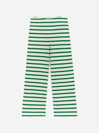 Rib Cotton Trousers