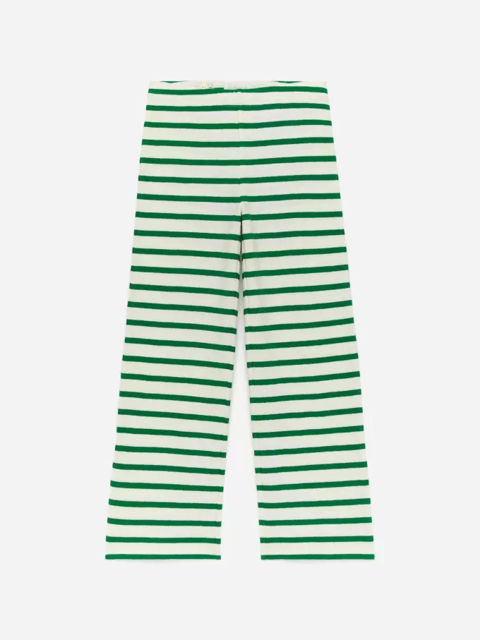 Rib Cotton Trousers