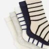 Rib Knit Baby Socks, 5 Pairs