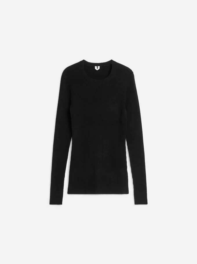 Rib-Knit Merino Top Rib-Knit Merino Top