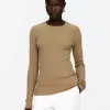 Rib-Knit Merino Top