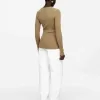 Rib-Knit Merino Top