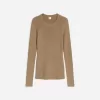 Rib-Knit Merino Top