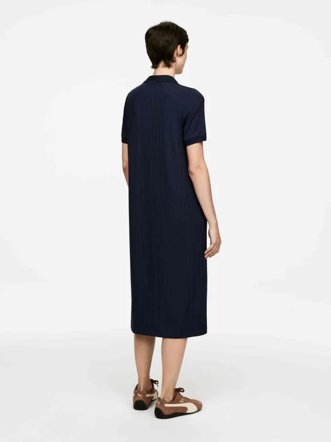 Rib-Knit Polo Dress Rib-Knit Polo Dress