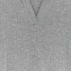 Rib-Knit Polo Dress