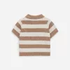 Rib-Knit Polo Shirt