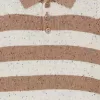 Rib-Knit Polo Shirt