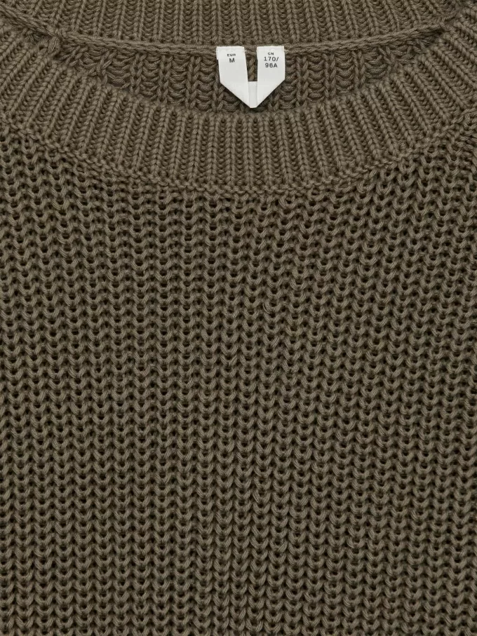 Rib-Knit Short-Sleeve Top