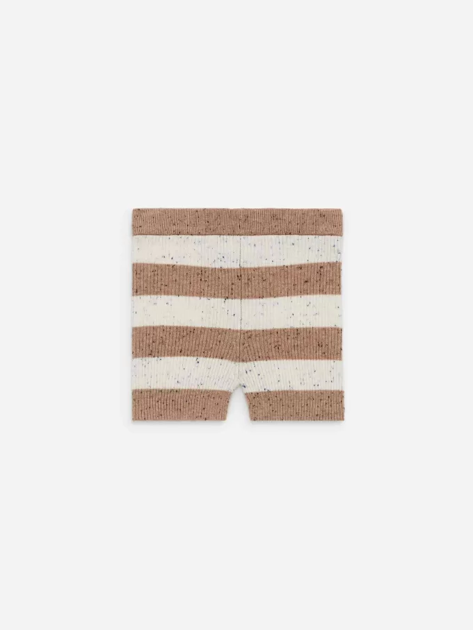Rib-Knit Shorts