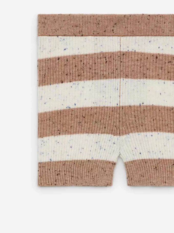 Rib-Knit Shorts