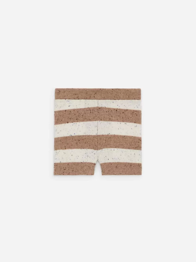 Rib-Knit Shorts