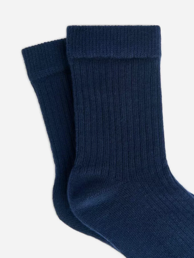 Rib Knit Socks, 3 Pairs