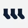 Rib Knit Socks, 3 Pairs