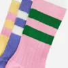 Rib Knit Socks Set of 3