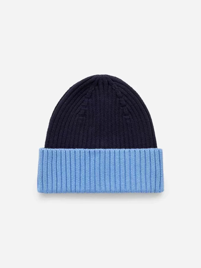 Rib-Knitted Beanie