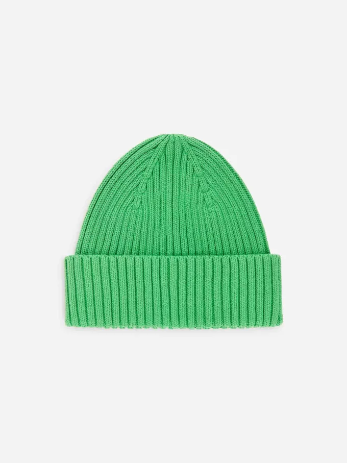Rib-Knitted Beanie