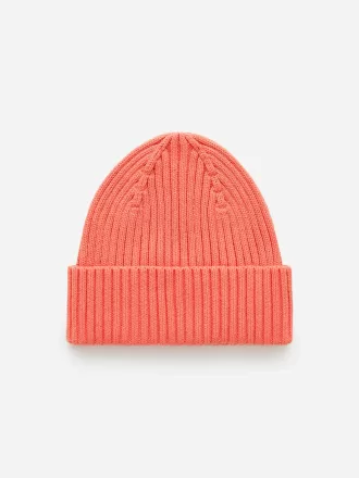 Rib-Knitted Beanie