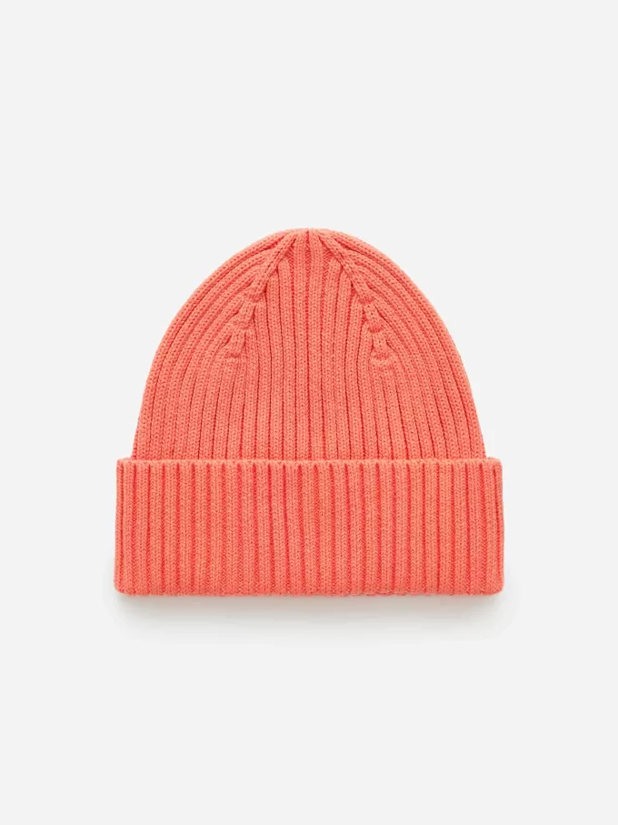 Rib-Knitted Beanie
