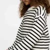 Rib-Knitted Cotton Jumper