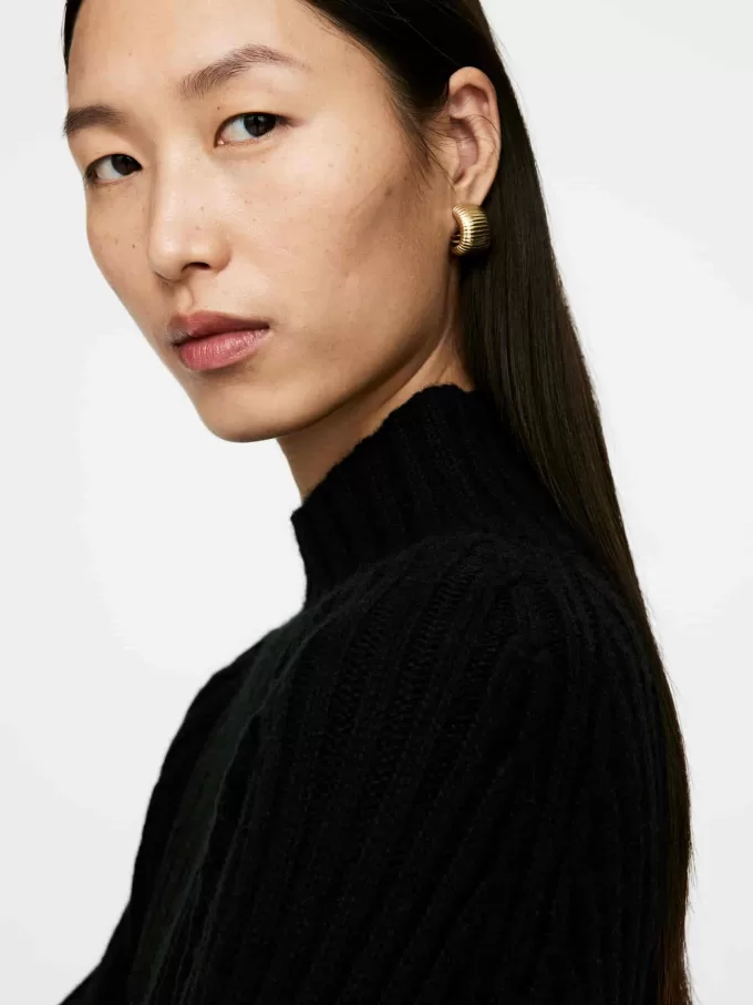 Rib-Knitted Jumper Rib-Knitted Jumper