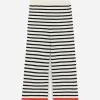 Rib-Knitted Trousers