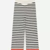 Rib-Knitted Trousers