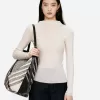 Rib-Knitted Wool Top Rib-Knitted Wool Top