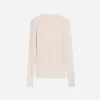 Rib-Knitted Wool Top Rib-Knitted Wool Top