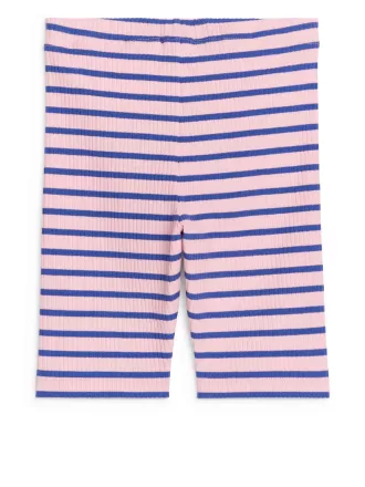 Ribbed Bicycle Shorts