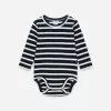 Ribbed Long-Sleeve Bodysuit Ribbed Long-Sleeve Bodysuit