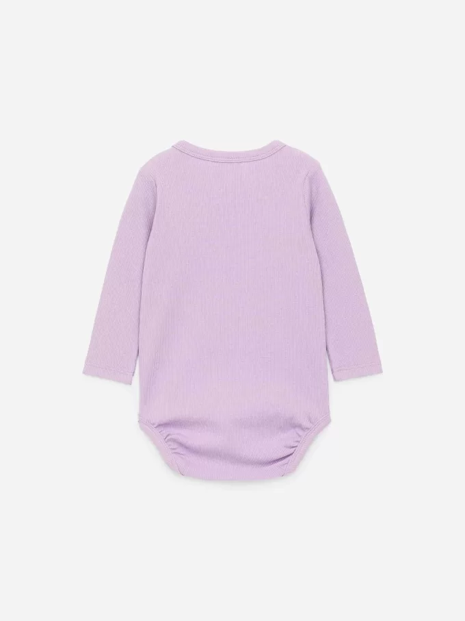 Ribbed Long-Sleeve Bodysuit Ribbed Long-Sleeve Bodysuit