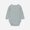 Ribbed Long-Sleeve Bodysuit Ribbed Long-Sleeve Bodysuit