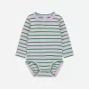 Ribbed Long-Sleeve Bodysuit Ribbed Long-Sleeve Bodysuit