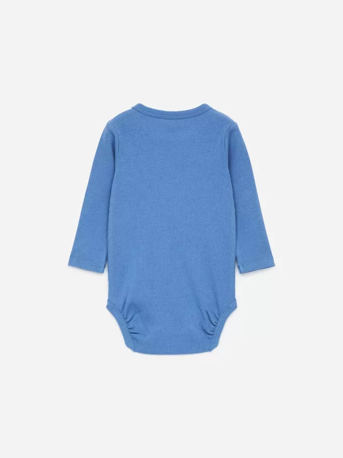 Ribbed Long-Sleeve Bodysuit Ribbed Long-Sleeve Bodysuit