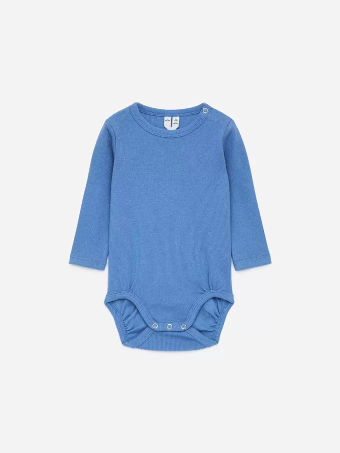 Ribbed Long-Sleeve Bodysuit Ribbed Long-Sleeve Bodysuit