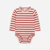 Ribbed Long-Sleeve Bodysuit Ribbed Long-Sleeve Bodysuit
