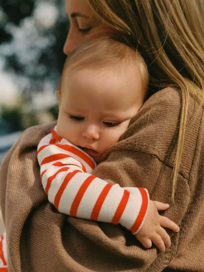 Ribbed Long-Sleeve Bodysuit Ribbed Long-Sleeve Bodysuit