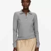 Ribbed Polo Shirt
