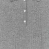 Ribbed Polo Shirt