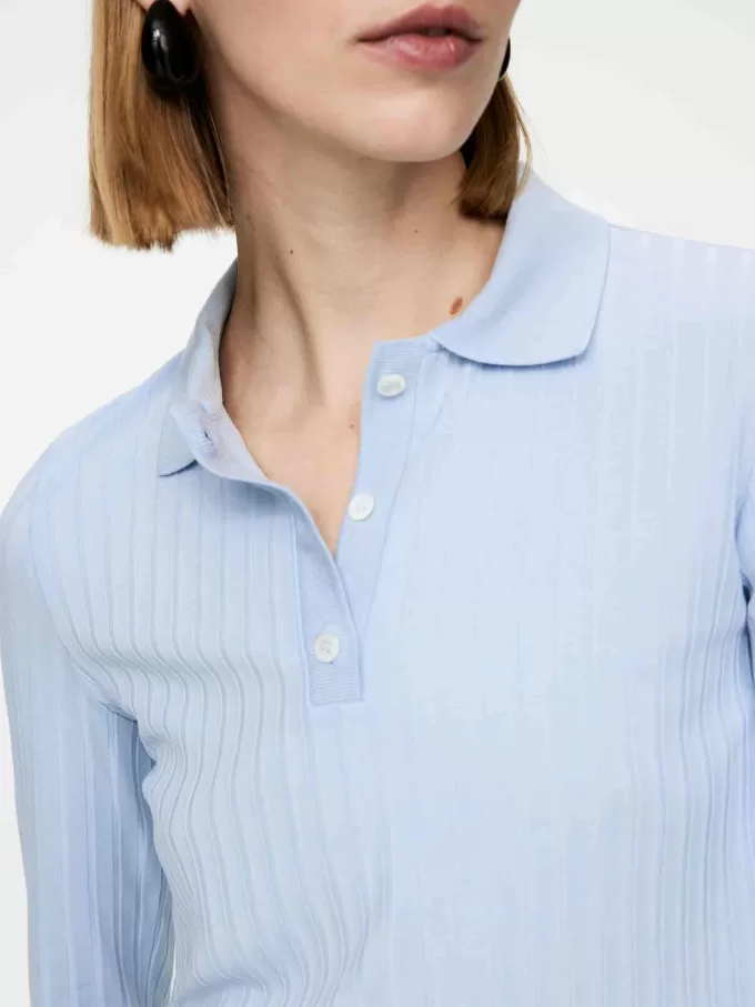 Ribbed Polo Shirt Ribbed Polo Shirt