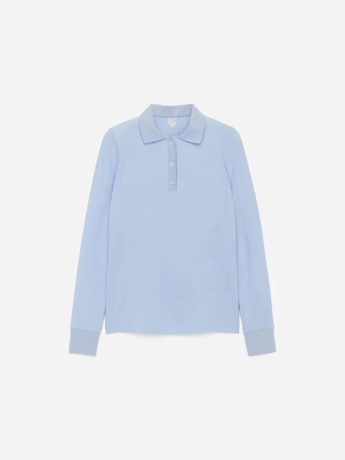 Ribbed Polo Shirt Ribbed Polo Shirt