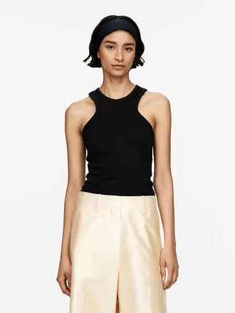 Ribbed Racer Tank