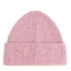 Ribbed Wool-Blend Beanie