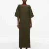 Ripple-Knit Dress
