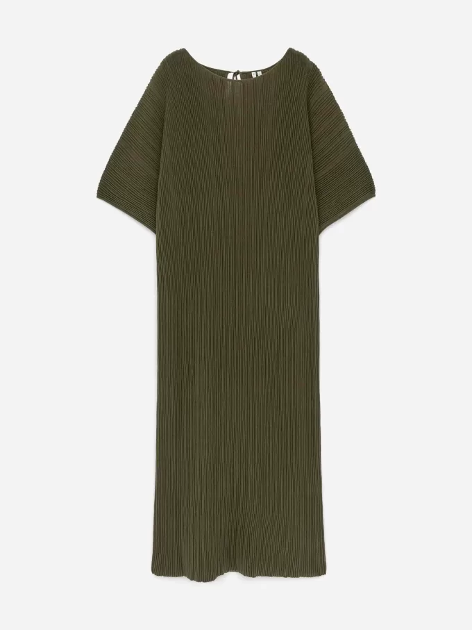 Ripple-Knit Dress