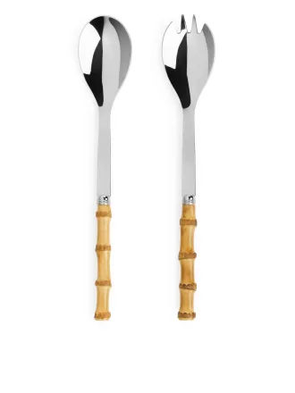 Sabre Paris Bamboo Serving Spoons