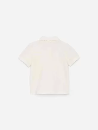 Scallop Edge Polo Shirt