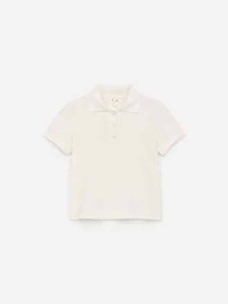 Scallop Edge Polo Shirt