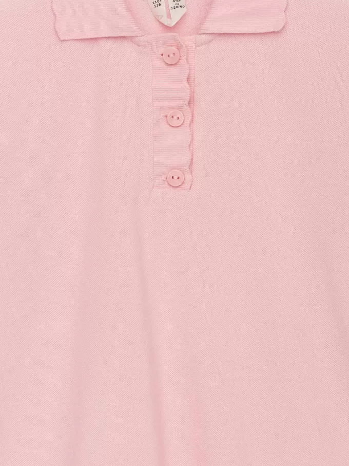 Scallop Edge Polo Shirt