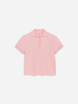 Scallop Edge Polo Shirt